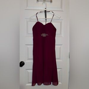 Bill Levkoff Purple Dress